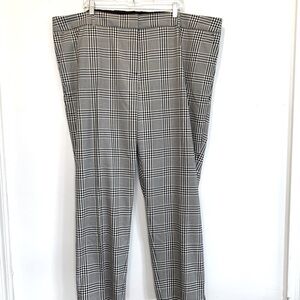 New Talbots Hampshire Ankle Plaid Straight Leg Pant